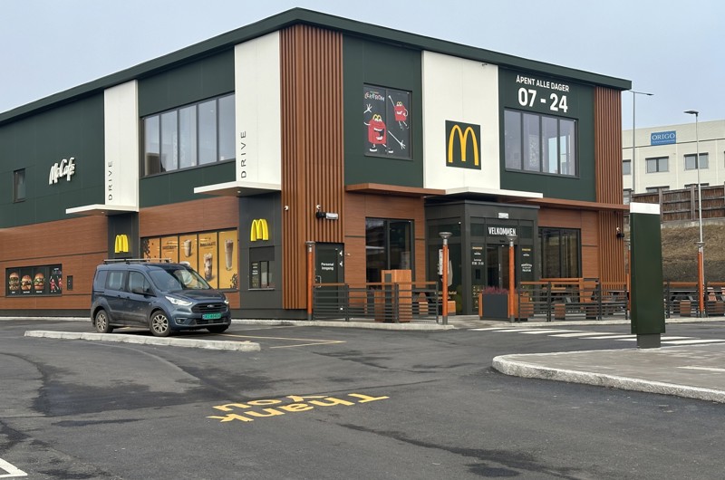 McDonalds Kobbervikdalen, Drammen 